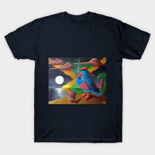 Rastafarian Bird T-Shirt